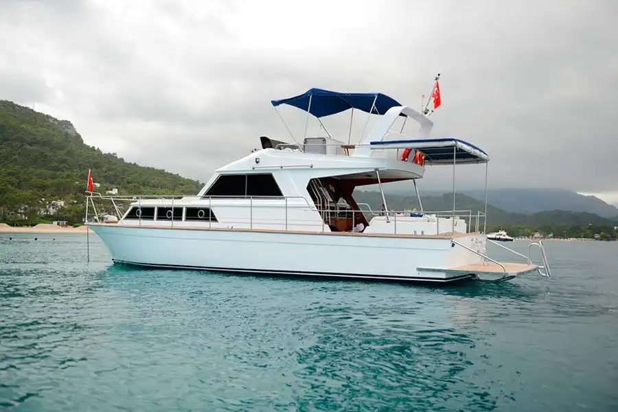 Kemer Yacht Rental 13m Economic Motor Yacht